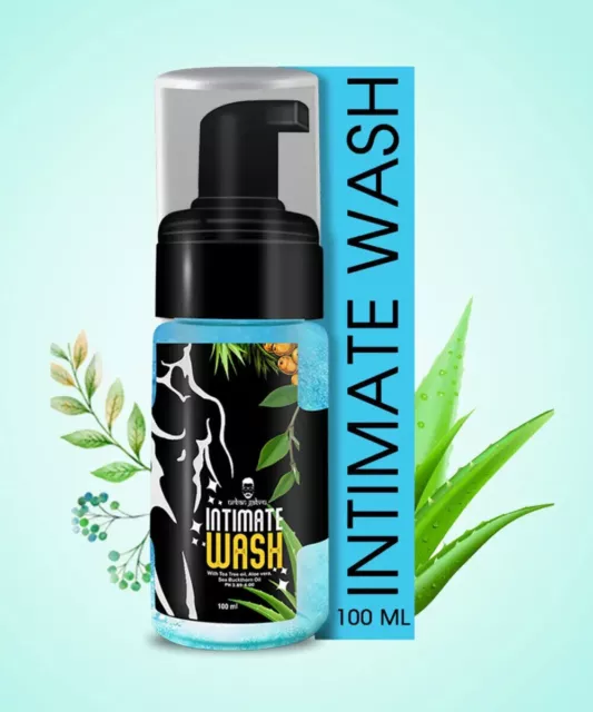 Urbangabru Intimwaschgel (100 ml) bekämpft Reizungen, Juckreiz und Geruch