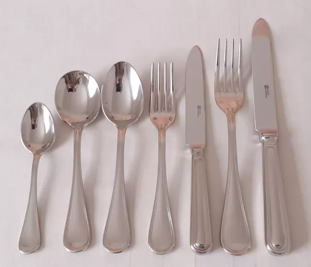 Sant' Andrea BELLINI Stainless Steel 7 Piece Place Setting Cutlery Set