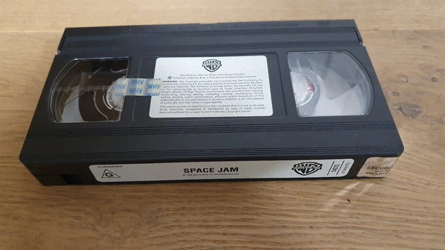 SPACE JAM (1997) VHS - Bugs Bunny Michael Jordan - Untested & No Case