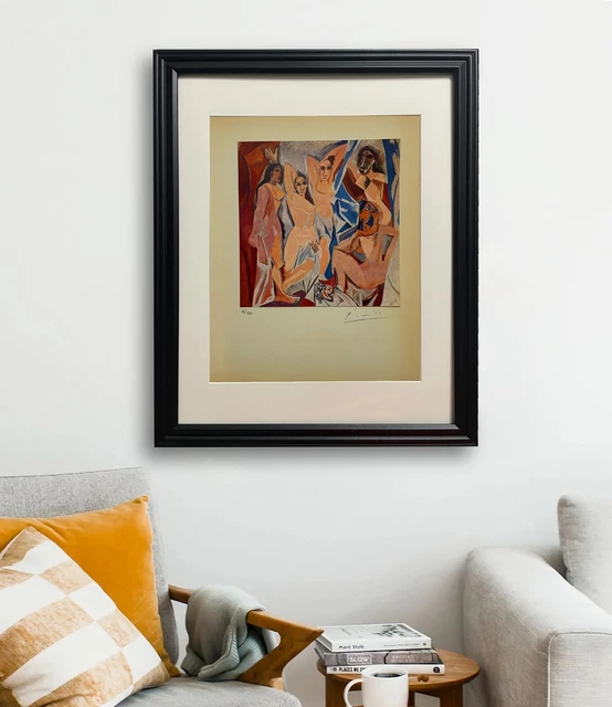 Pablo Picasso Hand-Signed Original Print With COA and +$3,500 USD Appraisal