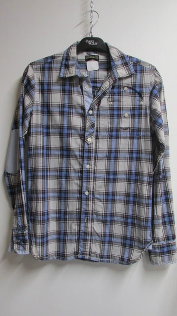 Chemise TISSAIA Bleu - Taille 44 / XXL - Occasion Très Bon État - Coupe Classique Homme