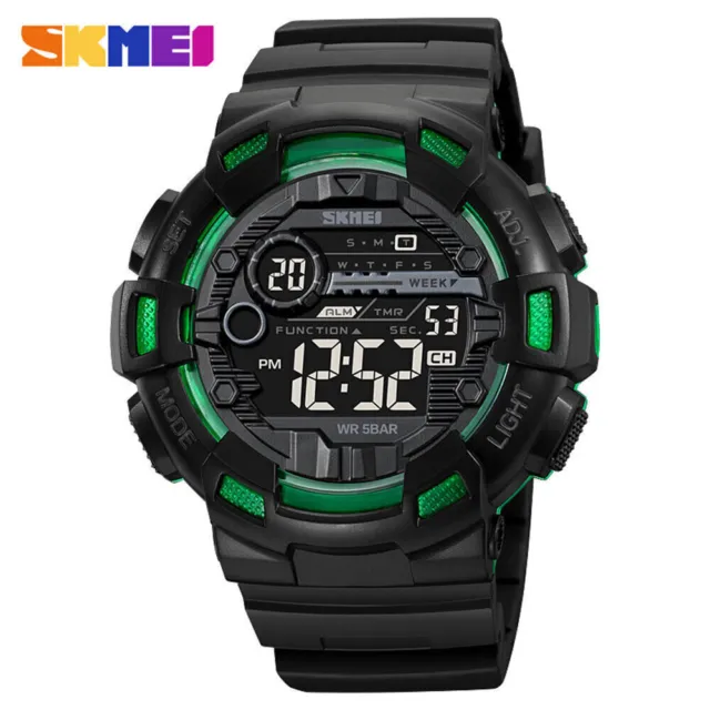 2024 AUS SKMEI Digital Watch Boy Girl Wristwatch Sport Watches Transparent Watch