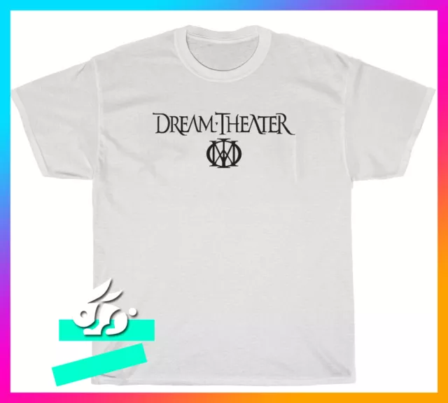 New Item  Shirt Dream Theater Logo Men's Heavy Cotton  Size S-5XL