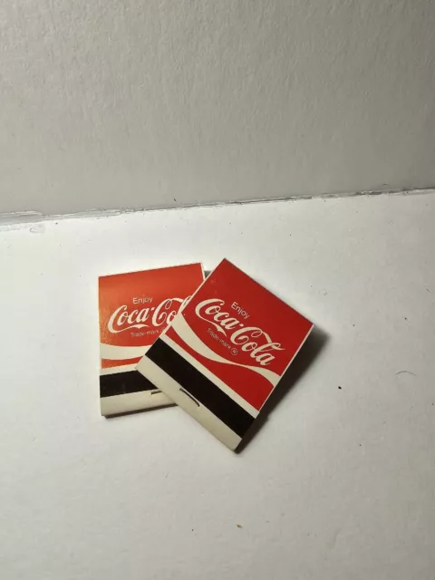 Vintage Coca Cola Matchbook, Coke Adds Life to Everything Nice, Unused 1970s