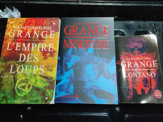LOT DE 10 Livres De Jean Christophe Grange Thrillers EUR 9,99 - PicClick FR