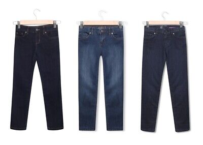 Ragazze Skinny Jeans Jeggings Slim Pantaloni Jeans Casual Età 4 - 16 Anni