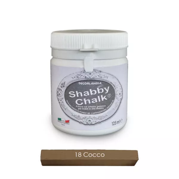 Shabby chalk cocco Decorlandia 125 ml