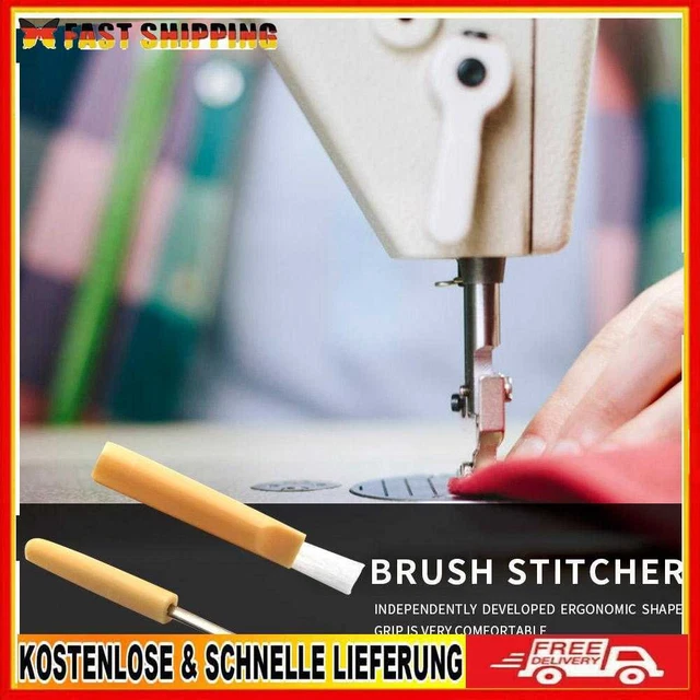 2 in 1 Seam Ripper with Brush Thread Needle Remover Cross Stitch Sewing Art Tool