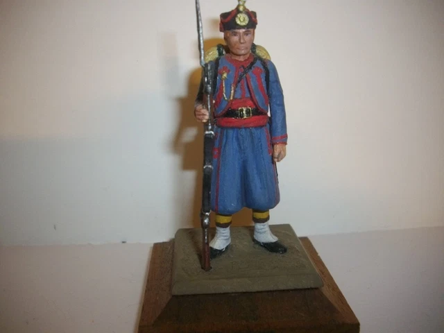 PLOMB - FIGURINE D ARTISTE - SUR BASE ??? - ZOUAVE