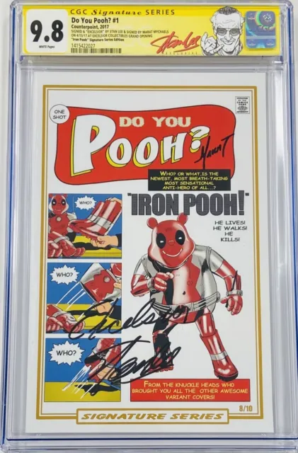 Do You Pooh Tales of Suspense #39 Homage Signed & Excelsior Stan Lee CGC 9.8 SS
