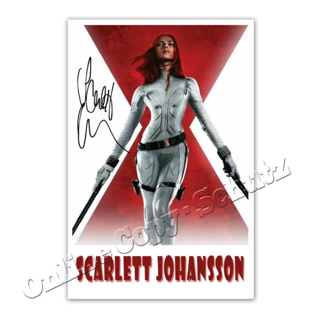 Scarlett Johansson sexy Autogrammfoto / Autograph Photo +