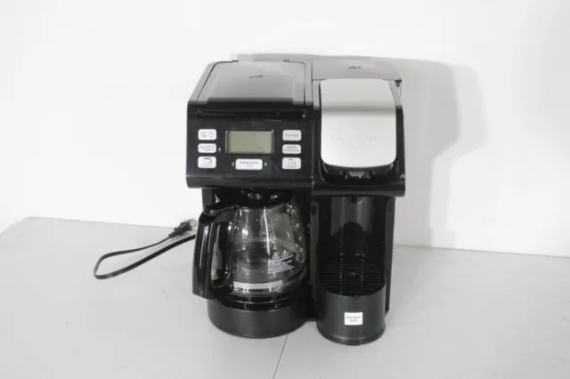 Hamilton Beach 49920 Black FlexBrew Trio Coffee Maker with 12 Cup Thermal Carafe