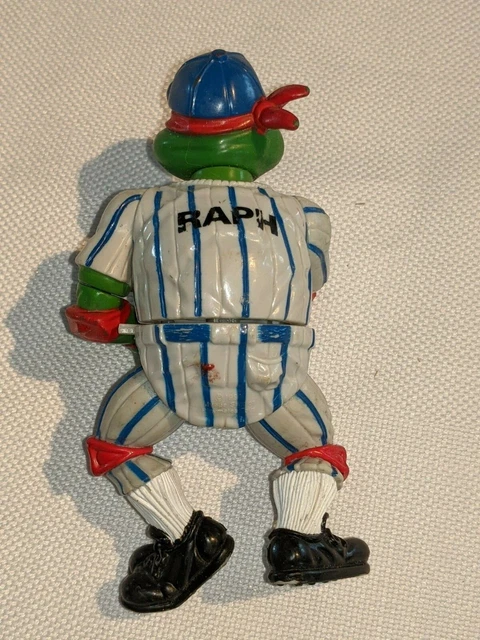 1991 PLAYMATES TMNT Baseball Teenage Mutant Ninja Turtles RAPHAEL ...
