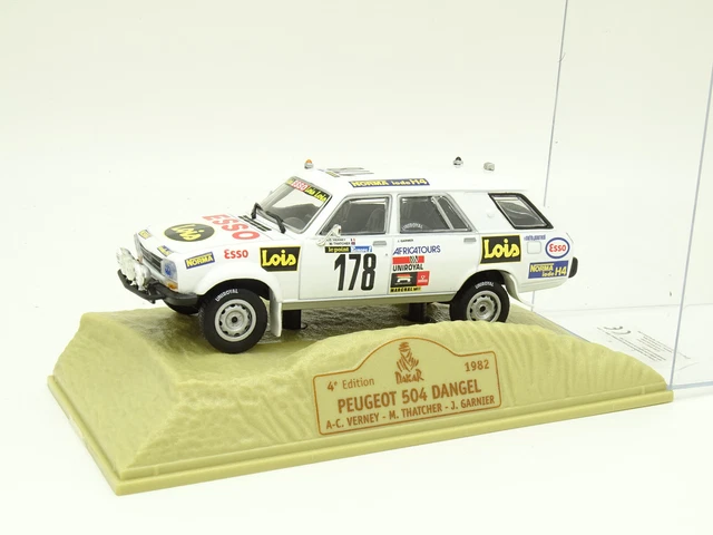 EDICOLA 20692 Scale 1/43 | PEUGEOT 405 TURBO T16 N 203 WINNER RALLY PARIS DAKAR 1990 A.VATANEN