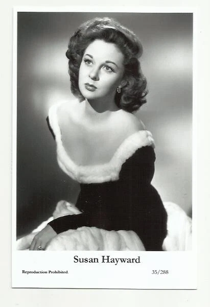 (Bx28) Susan Hayward Swiftsure Photo Postcard (35/288) Filmstar Pin Up Glamor