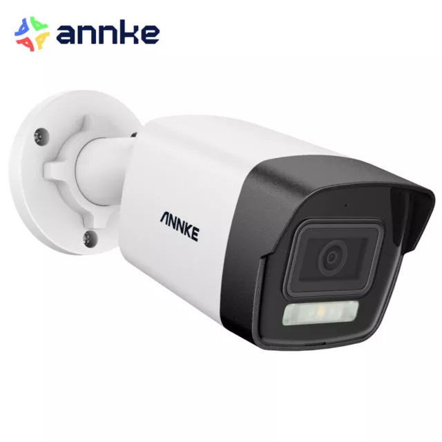 ANNKE 8MP POE Überwachungskamera AI Mit Audio Farbnachtsicht Fernzugriff IP67