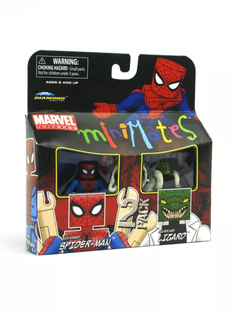 Marvel Minimates Six-Armed Spider-Man & Lizard TRU Series 9 Toys-R-Us New In Box 2