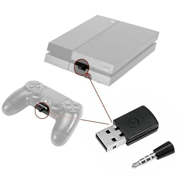 USB 5.0 Audio Transmitter + Receiver Adapter For TV PC UK Speaker Car AUX U7L8