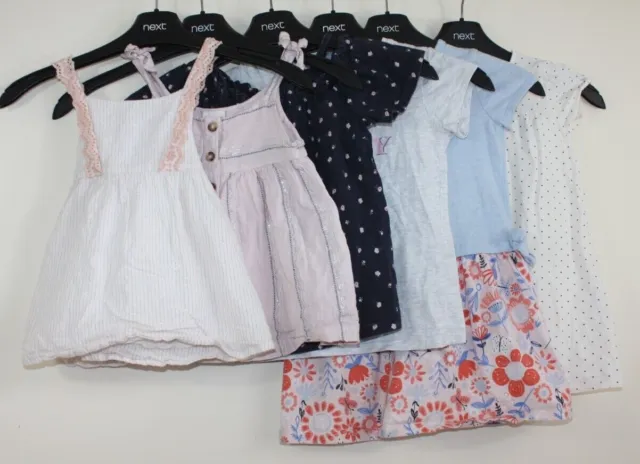 Girls Age 3-4 Years Bundle, Tops, T-shirts & Dresses, Next H&M F&F, 6 Items