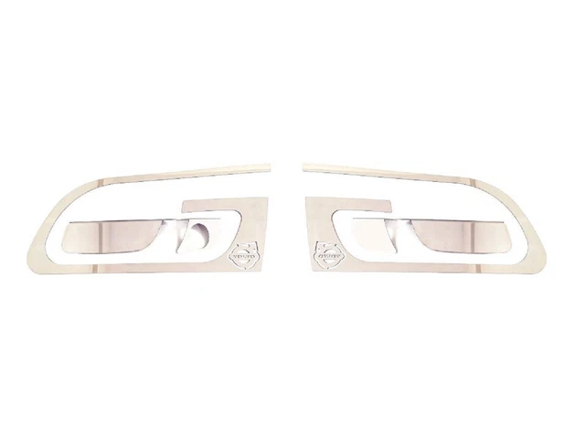 Volvo FH4 2013-Up Chrome Door Handle & Outer Trim with Logo 6 Pcs