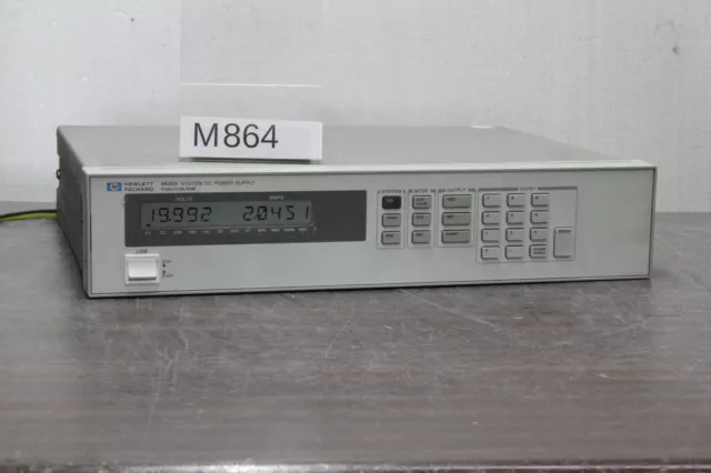 KEYSIGHT AGILENT HP 6632A DC Power Supply 20V 5A 100W  # M864
