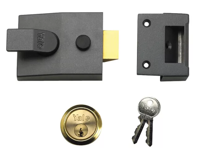 Yale Locks 91 Basique Verrou 60mm Appui Tête Dmg Finir Boite