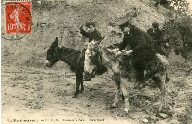 MONTMORENCY LOT of 2 Donkey Cards