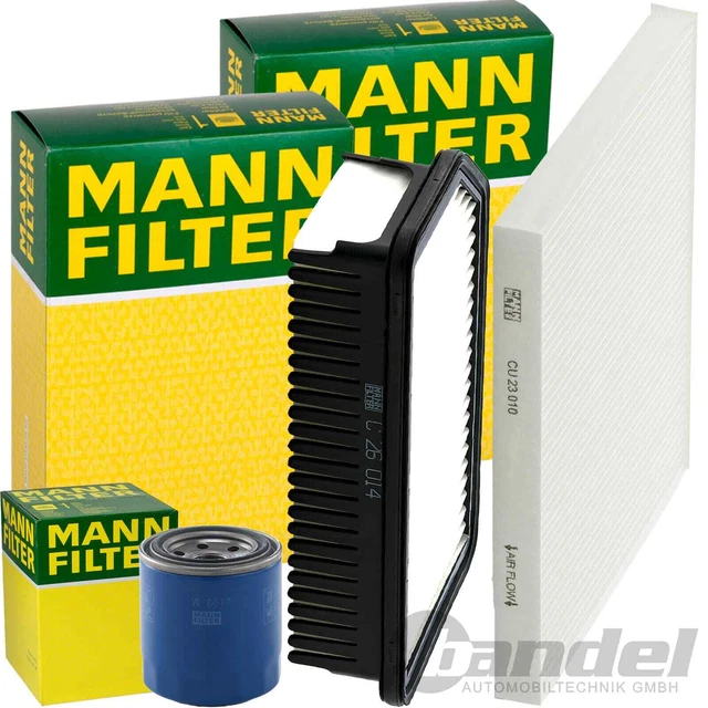 MANN FILTER INSPEKTIONSPAKET passend für HYUNDAI ix20 JC KIA VENGA YN