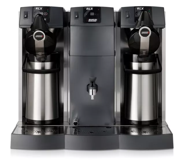 Bonamat Kaffeemaschine RLX 676 mit Airpot, 2 Kaffeebrühsystemen und Heißwasser
