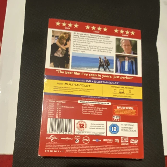 UNIVERSAL ABOUT TIME DVD 12A/12 PAL 2.40:1 Richard Curtis Gleeson ...