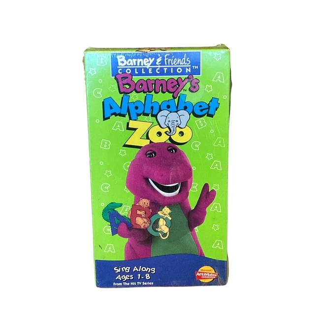BARNEY & FRIENDS Collection Alphabet Zoo VHS Video Tape Songs *BUY 2 ...
