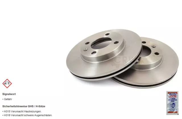 Disques de Frein Arrière pour BMW 3er Touring E46 320d 320i 318i 320 Ci