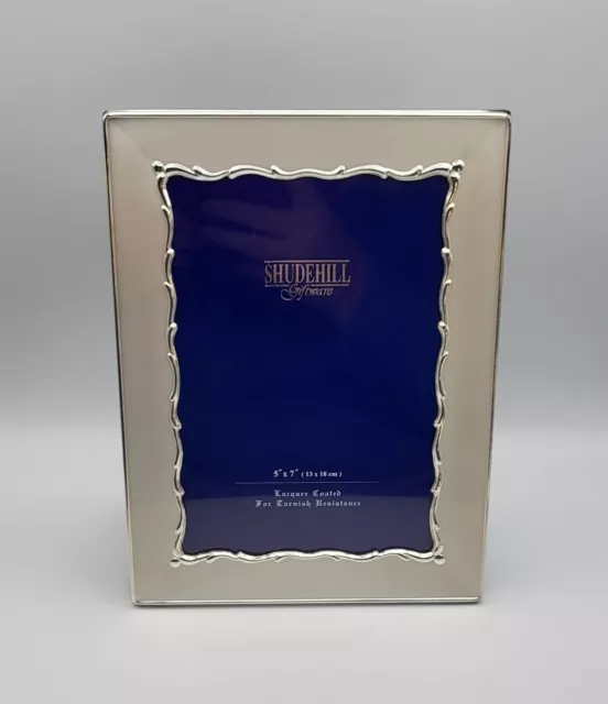 Shudehill Silver Toned Photo Frame Fits 5in x 7in Photo 7.25in x 8.25in Frame