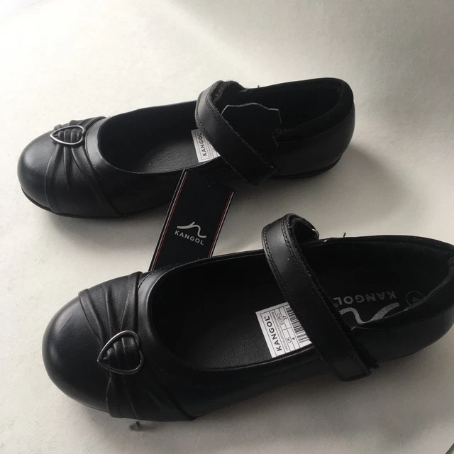 SCARPE KANGOL DEPUMPS balletto piatto vera pelle scuola RAGAZZE donna