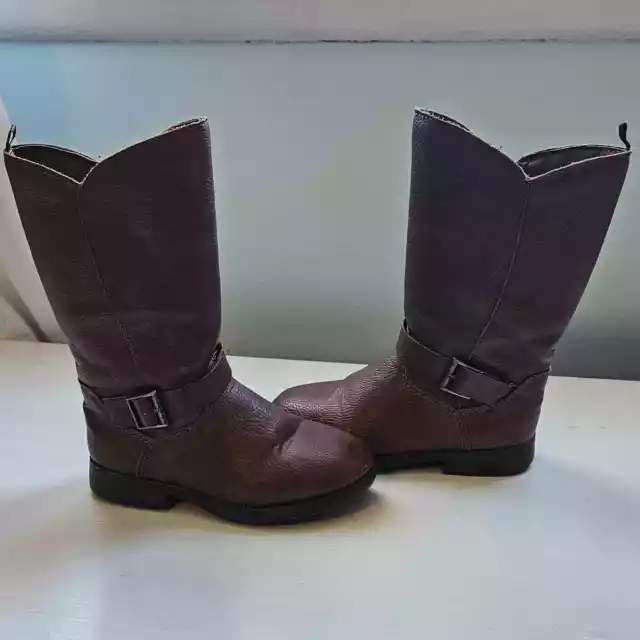 Girls Osh Kosh boots sz 9 brown tall