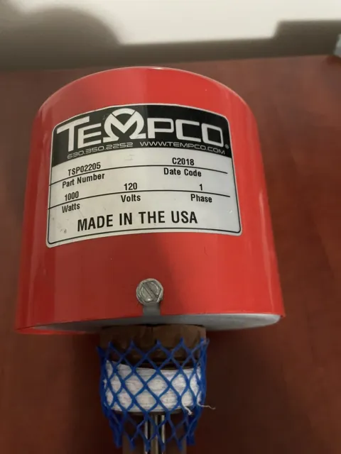 Tempco Water Heater #TSP02205 120v 1000W
