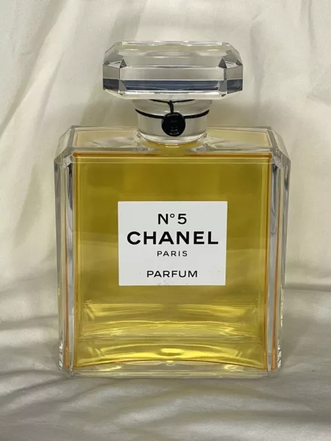 Chanel No 5 Paris Parfum Factice Dummy Display Bottle - Medium Large