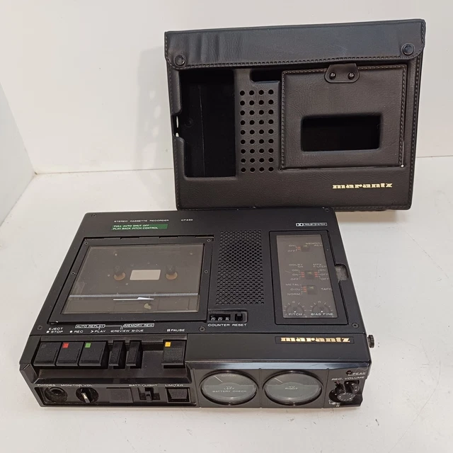 MARANTZ CP230 STEREO Cassette Recorder Portable VU-meter High-End