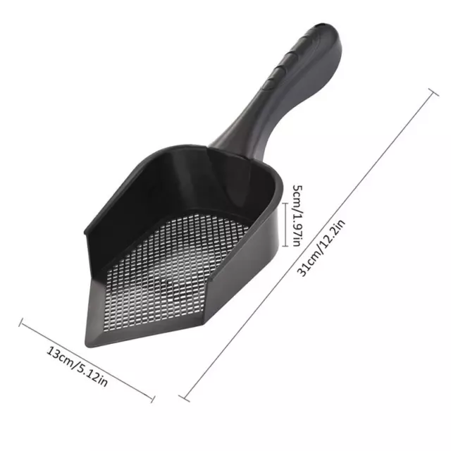 Durable Plastic Sand Scoop Beach Metal Detecting Shovel Gold Prospecting Panning