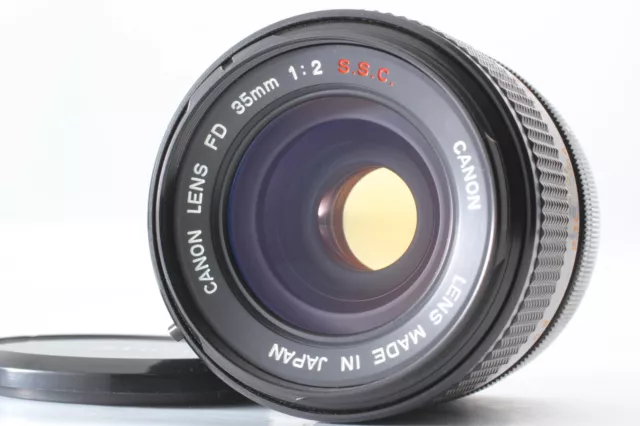 Concave "O" [Exc+5] Canon FD 35mm f/2 S.S.C. SSC MF Wide Angle Lens From JAPAN