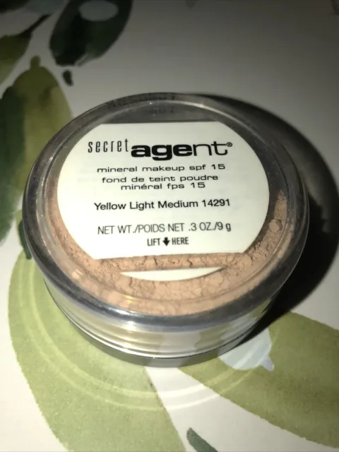 BeautiControl Secret Agent Mineral Makeup Spf 15-Yellow Light Medium .3 oz.