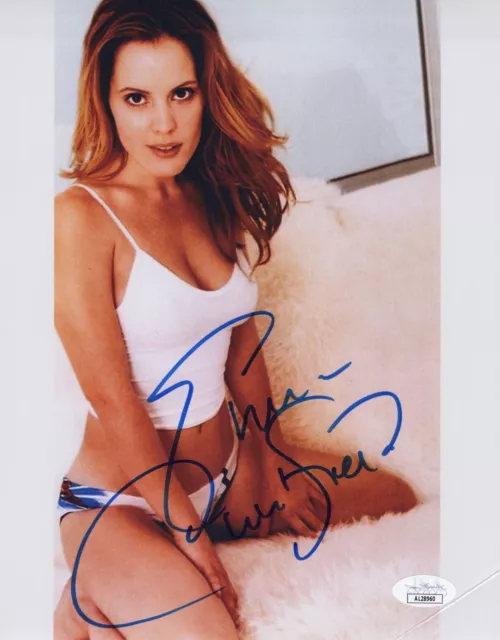 EMMA CAULFIELD Hand Signed ACTRESS 8x10 Photo Authentic Autograph JSA COA Cert