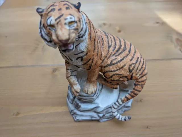Franklin Mint NWF Siberian Tiger 15 x 10 cm