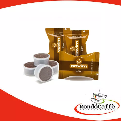 200 Capsules Café Covim Orocrema Compatible Avec Lavazza Espresso Point
