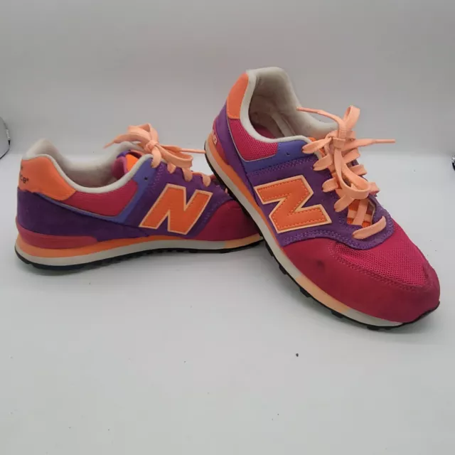NEW Womens New Balance 574 Athletic Shoe Stone Pink