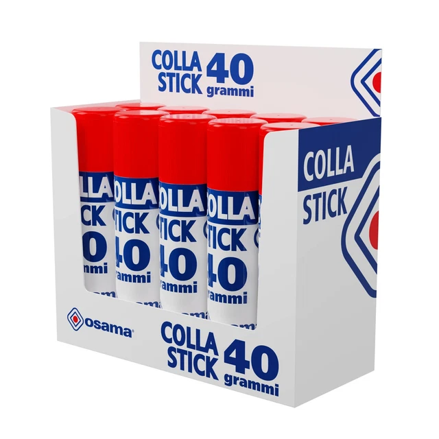 Colla Stick 21gr Non Tossica - Confezione Da 12 Pezzi Per Scuola E Ufficio - Foto 6