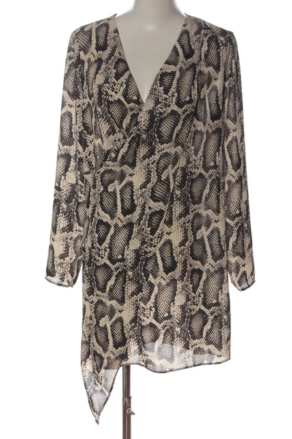 Mini abito da donna River Island taglia DE 32 nero crema look casual