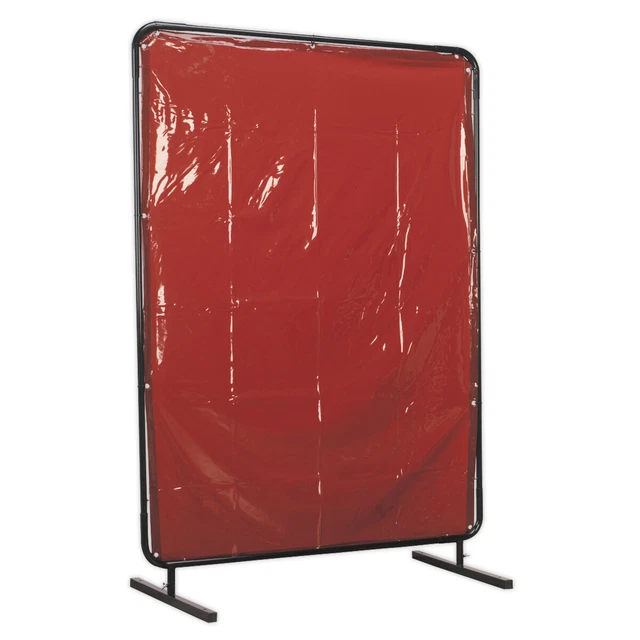 Tenda per saldatura officina Sealey Ssp99 a BS EN 1598 e telaio 1,3 x 1,75 mtr