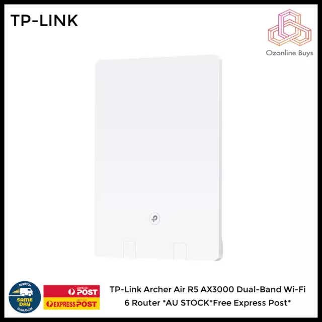 TP-Link Archer Air R5 AX3000 Dual-Band Wi-Fi 6 Router *AU STOCK*Free Express Pos