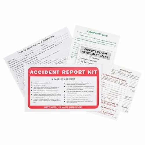 Accident Report Kit in Envelope Help drivers quickly collect and report accident